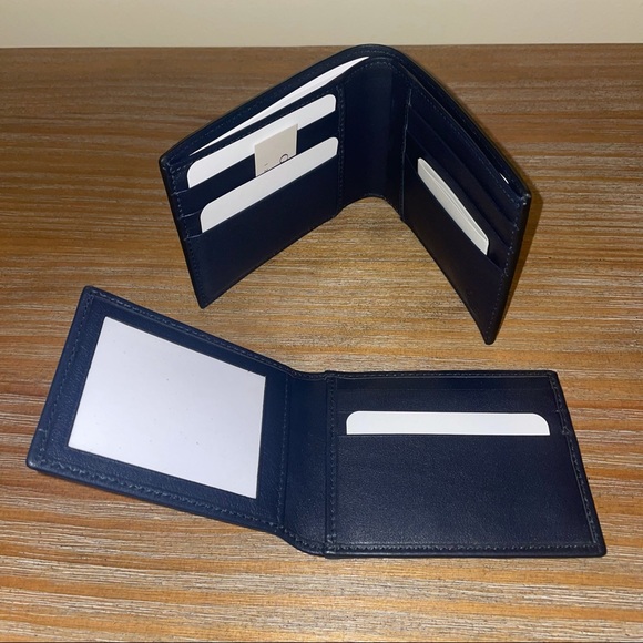 Gucci MicroGuccissima GG Logo Blue Leather Wallet with Removable Insert - Picture 13 of 16